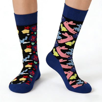 Cute Bunny Quarter Socks - image 0