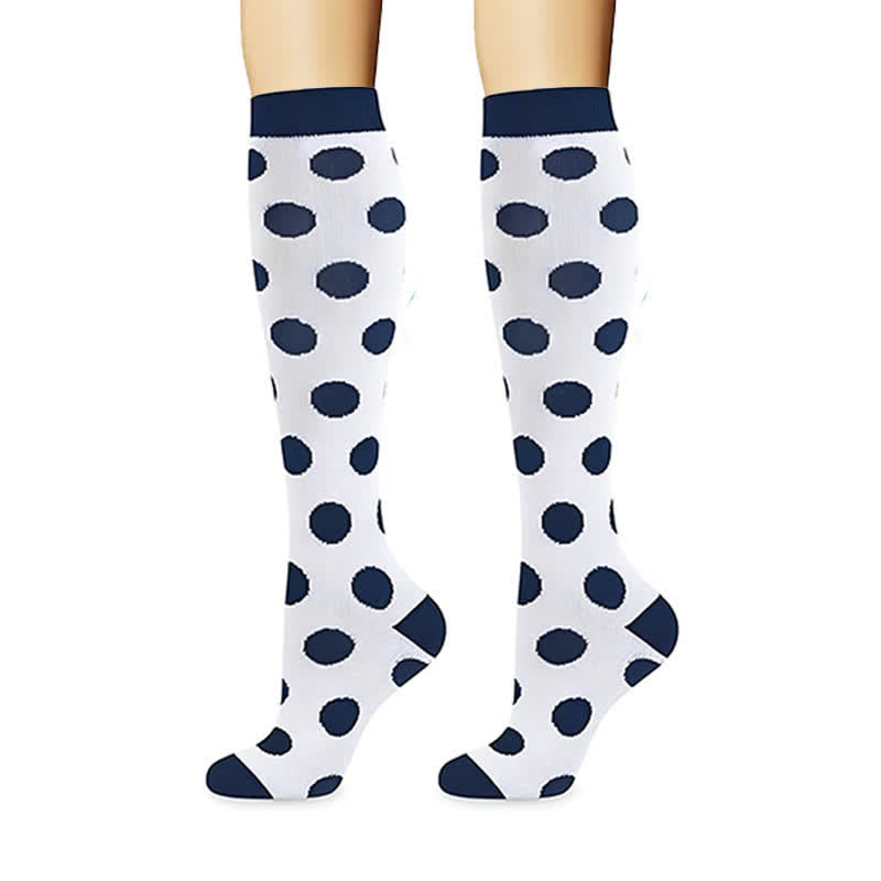 Healthcare Icon Mixed Pattern Compression Socks(6 Pairs) - image 2