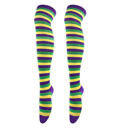 Star Stripe Thigh High Socks(3 Pairs) - image 5