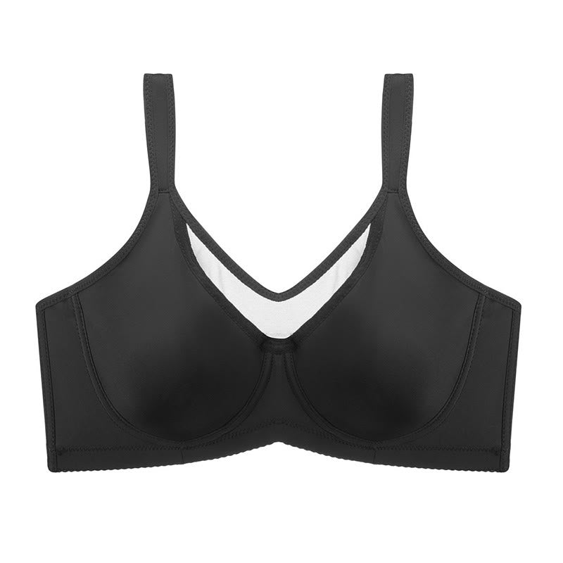 Smooth Soft Full Coverage Bra - Black - 46 - H - image 3