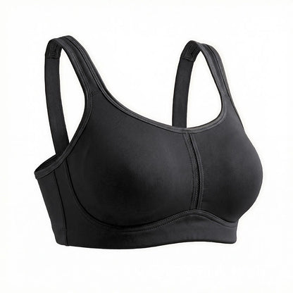 Scoop Neck Wide Strap Wireless Bra - Black - 48 - D - image 4
