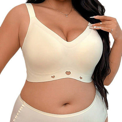 Soft Seamless V Neck Wireless Bra - image 2