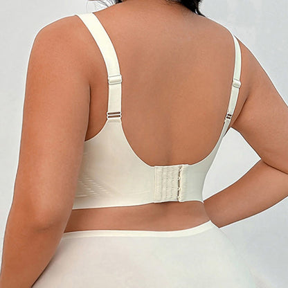 Soft Seamless V Neck Wireless Bra - image 4