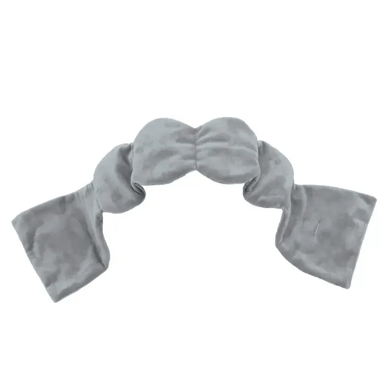 Gravity Bead Pressure Blackout Sleep Mask - Grey - One Size - image 3