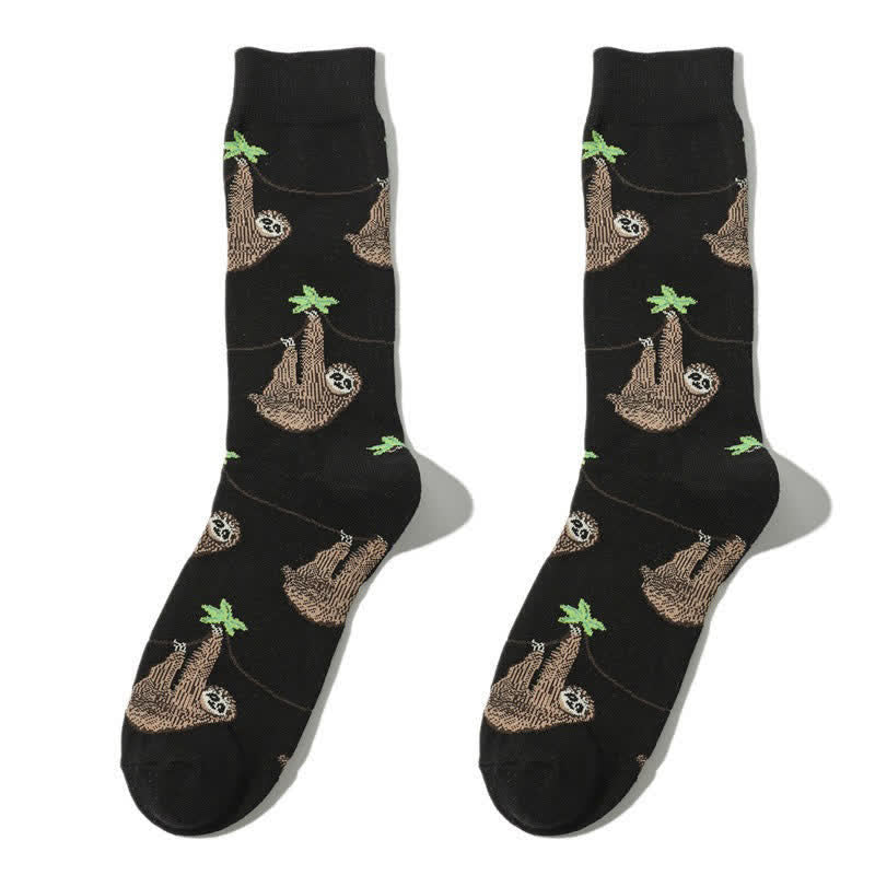 Sloth Grip Quarter Socks(3 Pairs) - Black - EU38-45(US5-11) - image 1