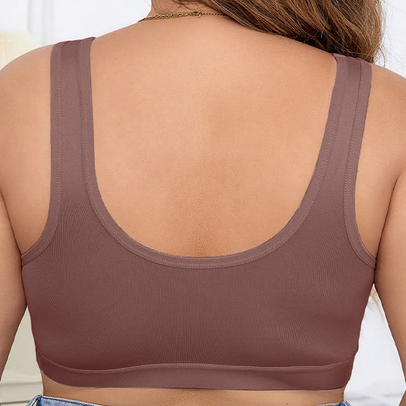 Front Closure Sport Wireless Bra - image 7