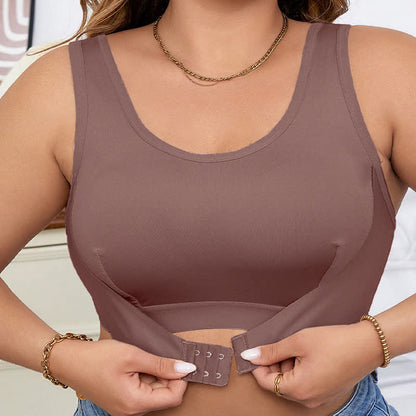 Front Closure Sport Wireless Bra - image 5