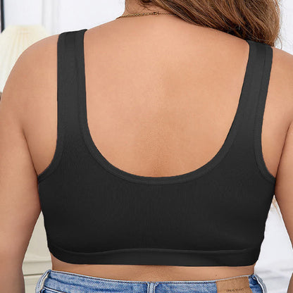 Front Closure Sport Wireless Bra - image 3