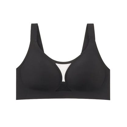 Comfort Mesh Wireless Bra - Black - 48 - F - image 2