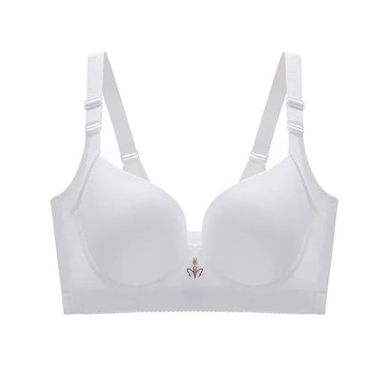 Seamless Soft Underwire Bra - White - 48 - D - image 3