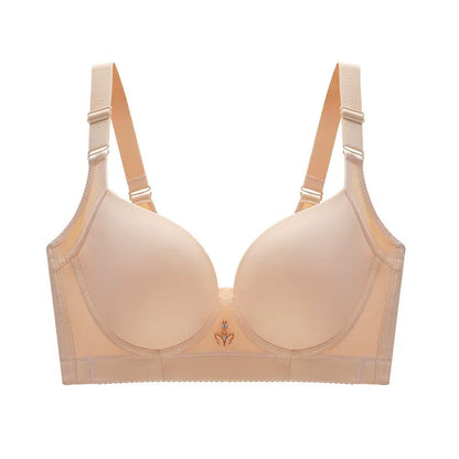 Seamless Soft Underwire Bra - Nude - 48 - D - image 5