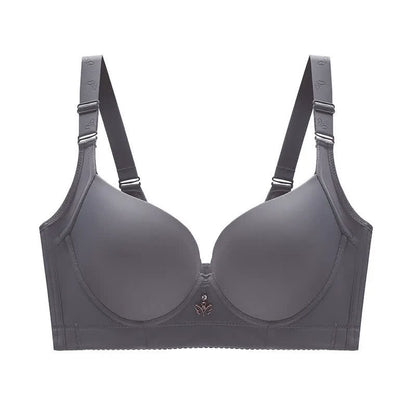 Seamless Soft Underwire Bra - Grey - 48 - D - image 2