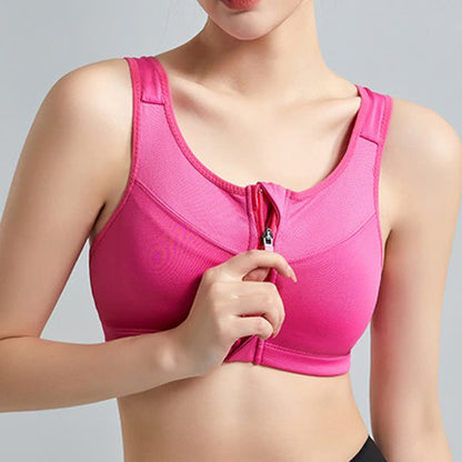 Front Zip Support Sport Wireless Bra(2 Packs) - image 2