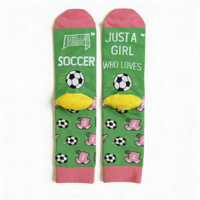 Soccer Stripe Cotton Quarter Socks(3 Pairs) - Pink - EU39-44(US6-10) - image 11