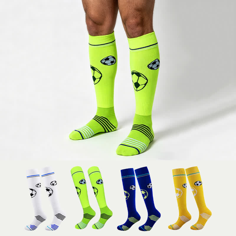 Cushioned Training Soccer Knee High Socks(2 Pairs) - image 0