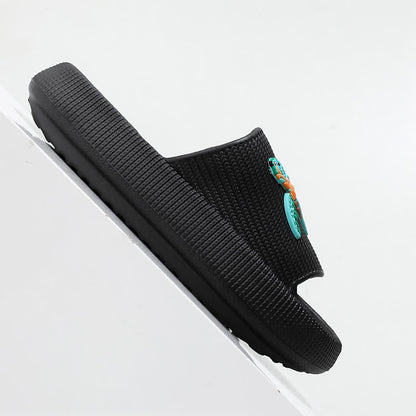 Soft Cushioned Turtle Slide Slippers - image 1