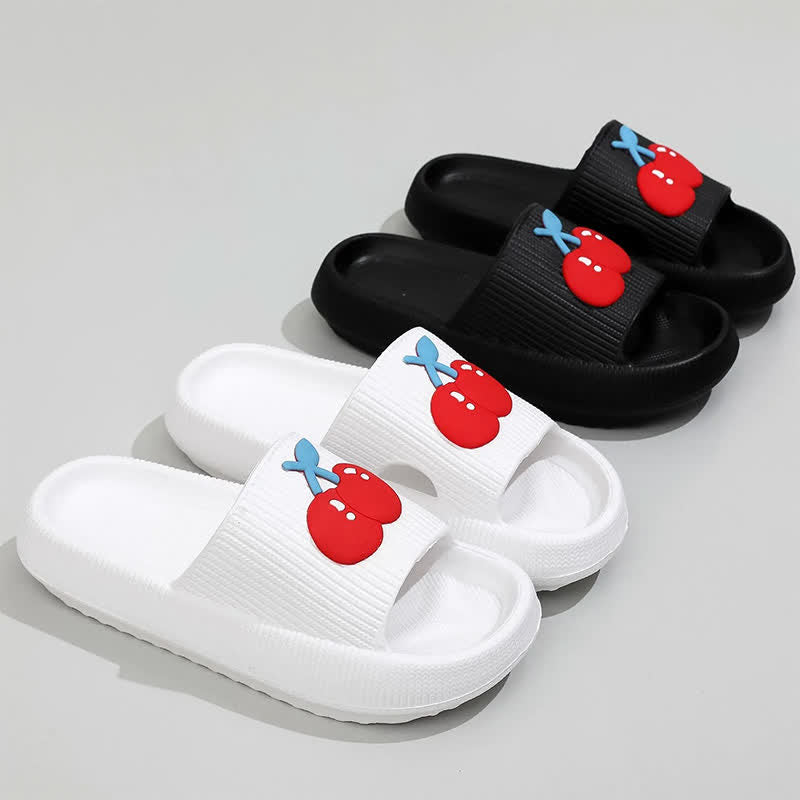Thick Sole Cherry Comfort Slippers - image 1