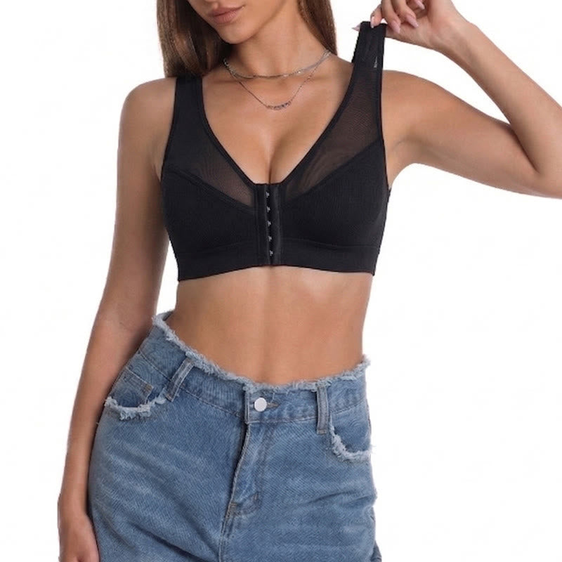 Front Closure Wireless Bra - image 7