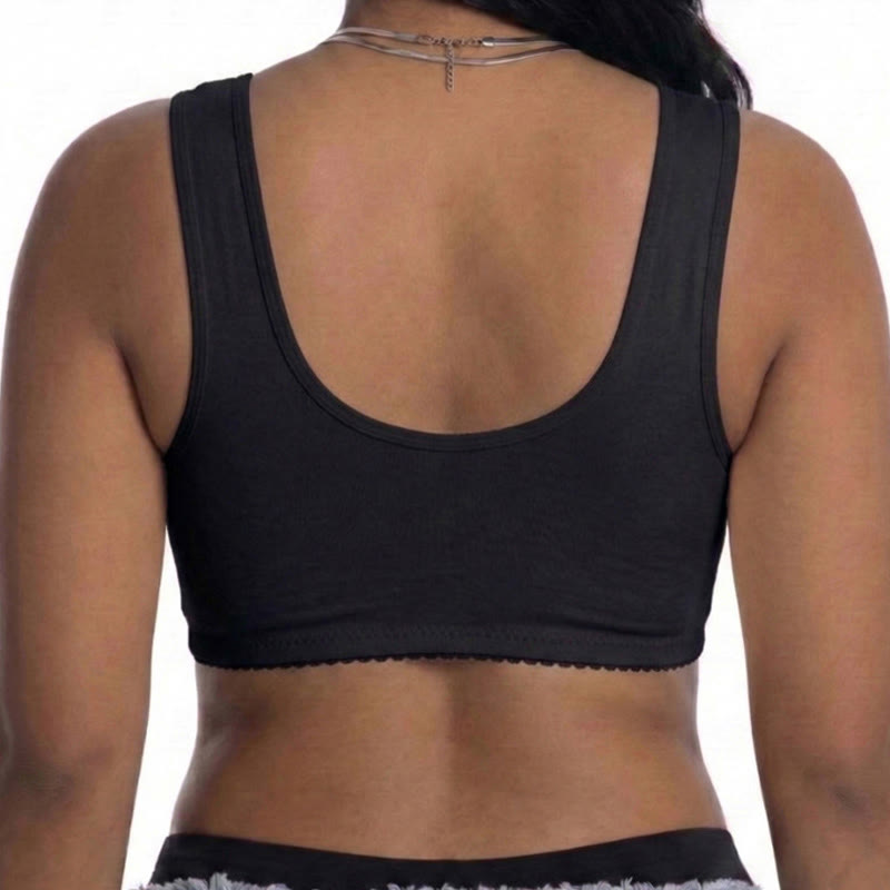 Lace Front Closure Wireless Bra - image 7