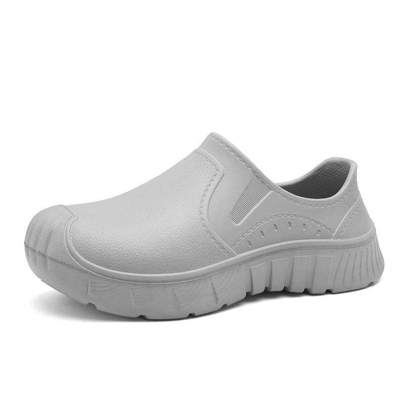 Plus Size Slip Resistant Work Shoes - Grey - EU45(US11) - image 14