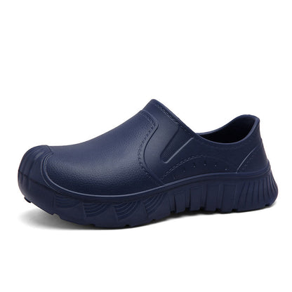 Plus Size Slip Resistant Work Shoes - Navy Blue - EU45(US11) - image 16