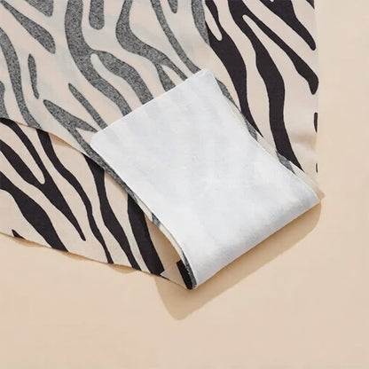 Zebra Leopard Print Seamless Invisible Panty(4 Packs) - image 3