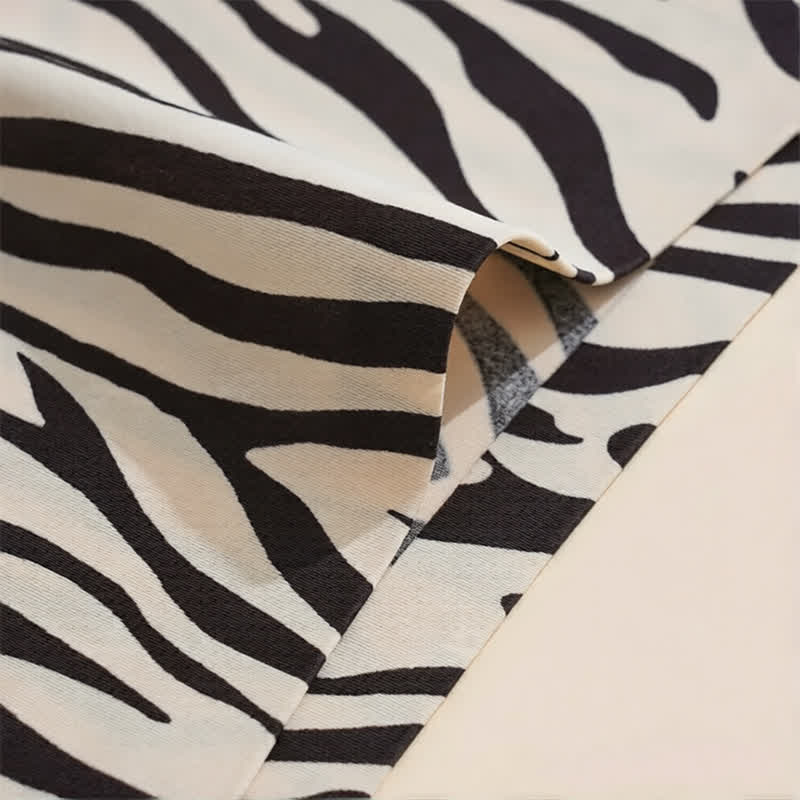 Zebra Leopard Print Seamless Invisible Panty(4 Packs) - image 2