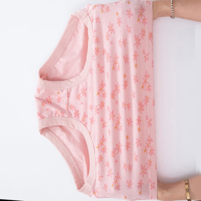 Soft Cotton Floral High Waist Panty(2 Packs) - image 2