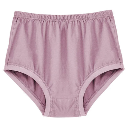 Soft Cotton Floral High Waist Panty(2 Packs) - Purple - XXXL - image 7