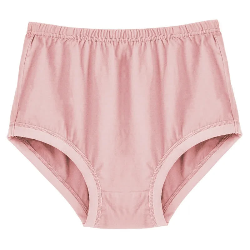Soft Cotton Floral High Waist Panty(2 Packs) - Pink - XXXL - image 6