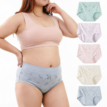 Floral Cotton High Rise Panty(2 Packs) - image 0