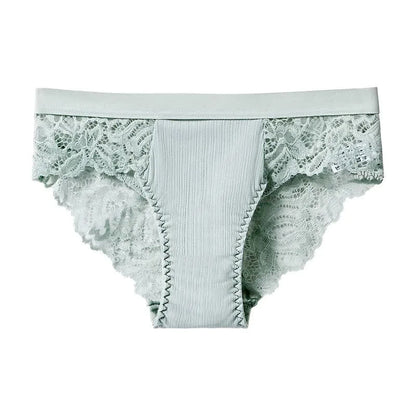 Soft Stretch Lace Hipster Panty(3 Packs) - Green - XXL - image 4