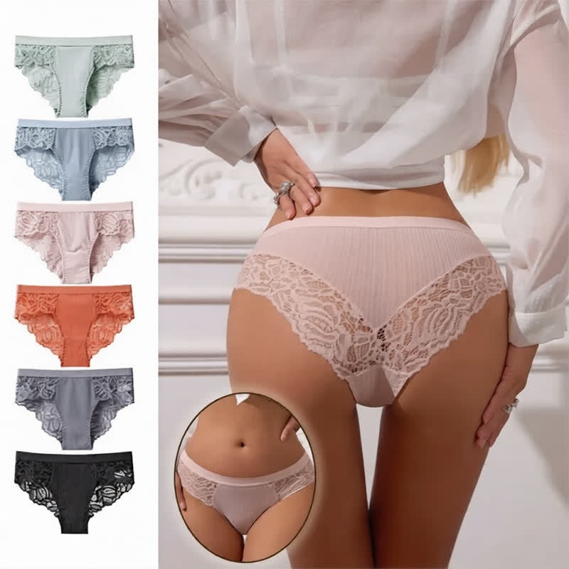 Soft Stretch Lace Hipster Panty(3 Packs) - image 0