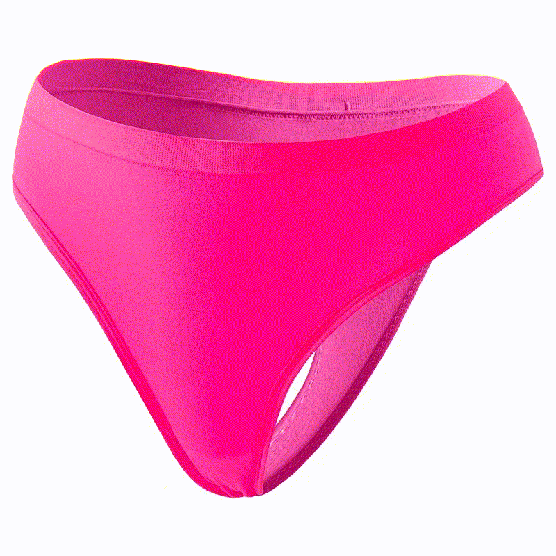 Seamless Breathable Shaping Panty(3 Packs) - Rose - 5XL - image 15