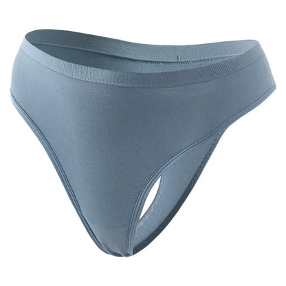 Seamless Breathable Shaping Panty(3 Packs) - Blue - 5XL - image 11