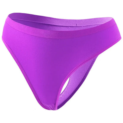 Seamless Breathable Shaping Panty(3 Packs) - Purple - 5XL - image 12