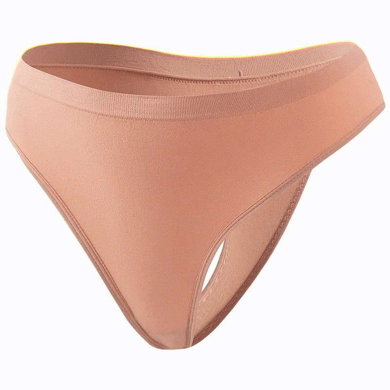 Seamless Breathable Shaping Panty(3 Packs) - Apricot - 5XL - image 18