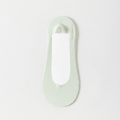Ultra Thin No Show Socks(7 Pairs) - Green - EU39-44(US6.5-9.5) - image 4