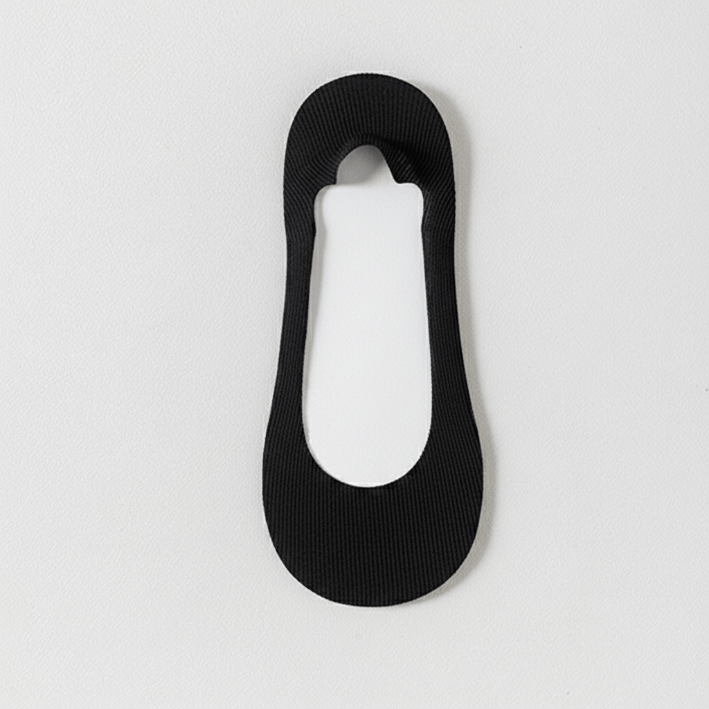 Ultra Thin No Show Socks(7 Pairs) - Black - EU39-44(US6.5-9.5) - image 8