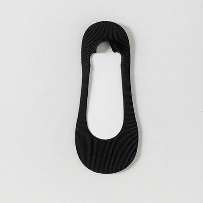 Ultra Thin No Show Socks(7 Pairs) - Black - EU39-44(US6.5-9.5) - image 8