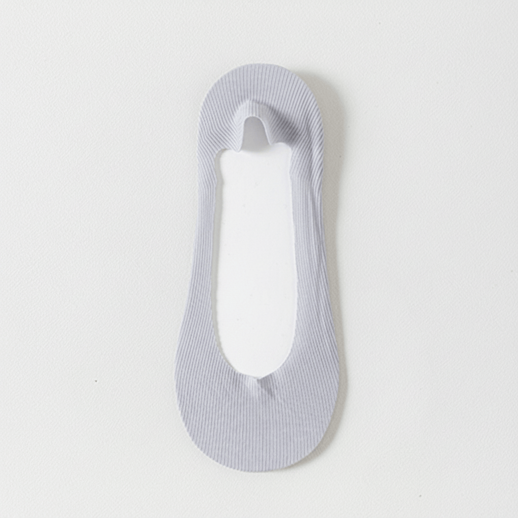 Ultra Thin No Show Socks(7 Pairs) - Grey - EU39-44(US6.5-9.5) - image 5