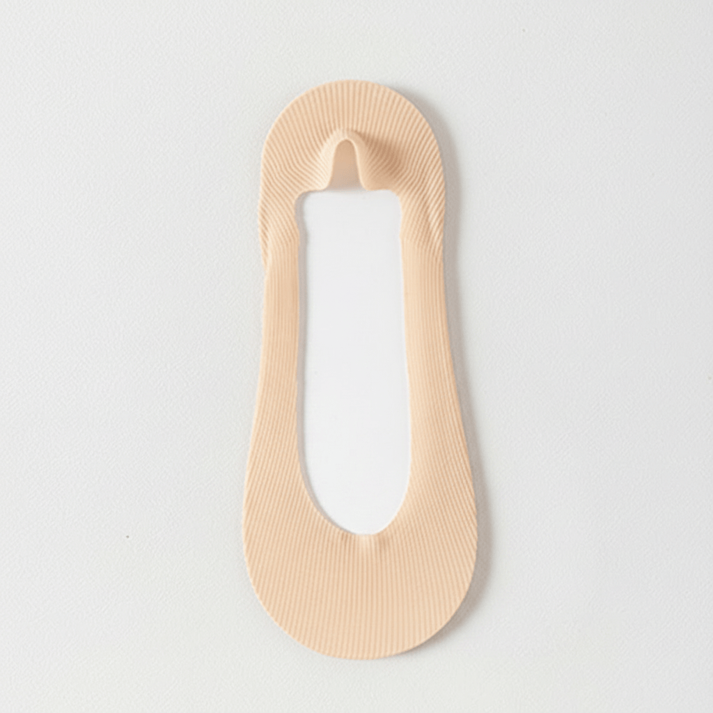 Ultra Thin No Show Socks(7 Pairs) - Nude - EU39-44(US6.5-9.5) - image 3