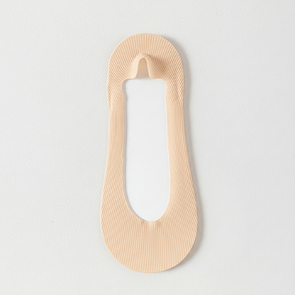 Ultra Thin No Show Socks(7 Pairs) - Nude - EU39-44(US6.5-9.5) - image 3