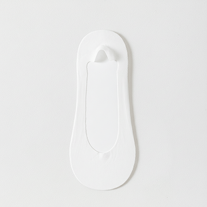 Ultra Thin No Show Socks(7 Pairs) - White - EU39-44(US6.5-9.5) - image 2