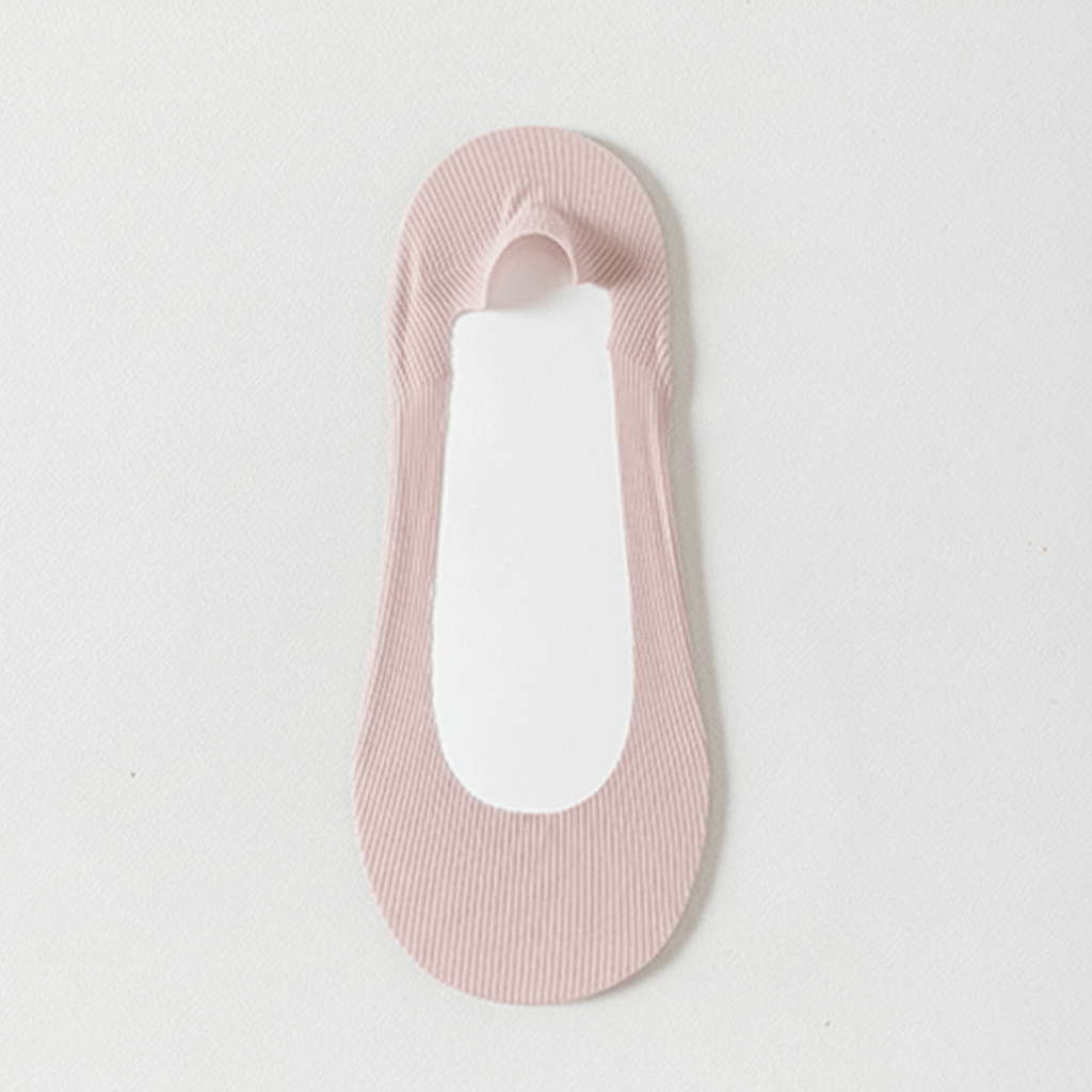 Ultra Thin No Show Socks(7 Pairs) - Pink - EU39-44(US6.5-9.5) - image 7