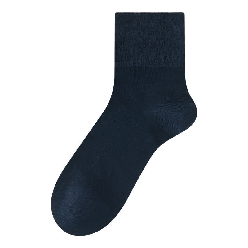 Silk Sheer Quarter Socks (3 Pairs) - Royal Blue - EU40-45(US7-10) - image 2