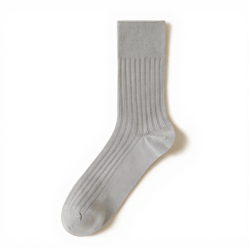 Silk Quarter Socks (5 Pairs) - LightGray - EU39-44(US6.5-9.5) - image 3