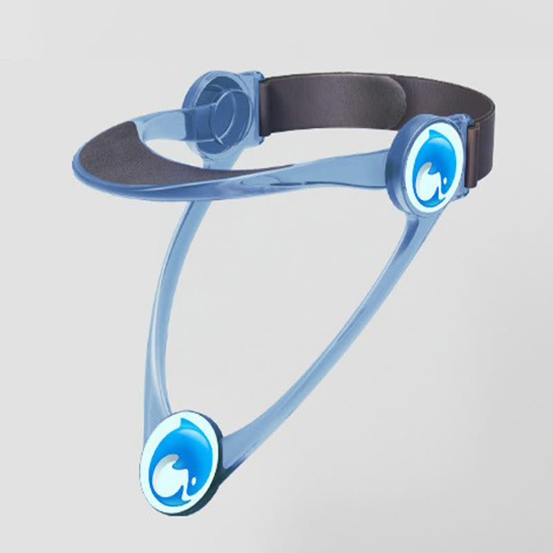 Rainbow Translucent Support Neck Brace - Blue - One Size - image 4