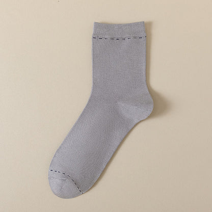 Breathable Quarter Socks(3 Pairs) - LightGrey - EU39-44(US5-10) - image 4
