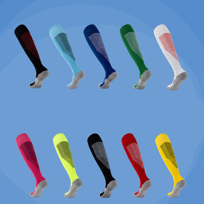 Sporty Look Knee High Socks(4 Pairs) - image 14